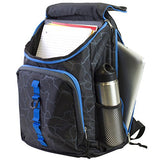Fuel Top Load Sport Backpack With Side Tech Compartment And Ergonomic Padded Mesh Breathable Back