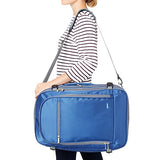 Amazonbasics Carry-On Travel Backpack, Navy