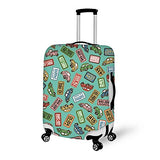 Bigcardesigns Travel Luggage Protective Covers For 26"-30" Suitcase Elastic