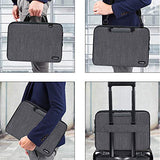 iCozzier 13-13.3 Inch Handle Laptop Briefcase Shoulder Bag Electronic Accessories Organizer