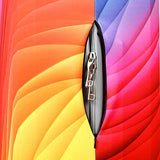 Travel Suitcase Protector Zipper Suitcase Cover Washable Print Luggage Cover 18-32 Inch