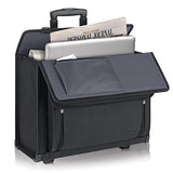 Solo Classic 17.3 Inch Rolling Catalog Case, Black