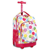 J World New York Sunny Rolling Backpack, Speckle, One Size