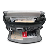 Solo Conquer 15.6 Inch Expandable Laptop Messenger, Black