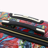 HALINA Car Pintos Intenso 24" Hard Side Spinner Luggage, Multicolor
