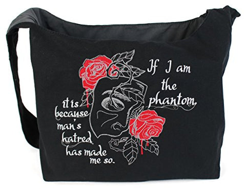 Dancing Participle Opera'S Phantom Embroidered Sling Bag