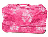 Vera Lighten up wheeled carry on luggage Stamped Paisley
