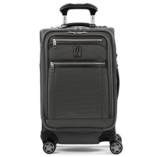 Travelpro Luggage Platinum Elite 21" Carry-On Expandable Spinner With Usb Port, Vintage Grey