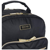 Kenneth Cole Reaction Women's Chelsea Chevron Quilted 15-Inch Laptop & Tablet Fashion Travel Backpack, Black, One Size