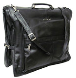 Amerileather Leather Two Piece Set Traveler (Black)