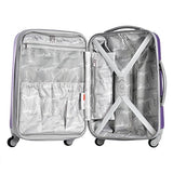 Olympia Corsair 3Pc Hardcase Set, Purple, One Size