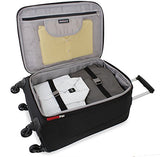 Swissgear Nyon 20" Lightweight Carry-On Suitcase, Black