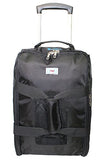 Boardingblue Rolling Personal Item Hardside Luggage (Half) Under Seat 17"12"8"-Pp