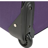 U.S. Traveler Vineyard 4-Piece Softside Luggage Set (Charcoal)