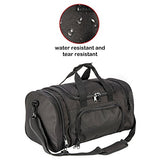 ARMYCAMOUSA Military Tactical Duffle Bag Gym Travel Hiking & Trekking Sports Bag with Shoes