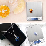 [New Version] AMIR Digital Kitchen Scale, 500g/ 0.01g Mini Pocket Jewelry Scale, Cooking Food
