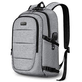 Travel Laptop Backpack,AMBOR Anti-Theft Business Laptop Backpack with USB Charging Port & Headphone