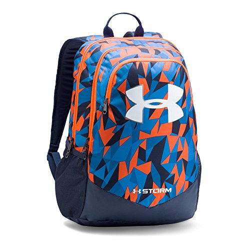 Under Armour Boys' Storm Scrimmage Backpack, Mako Blue/Midnight Navy, One Size