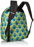 Yak Pak Nyc Classic Back Pack, Owl Love Green, One Size