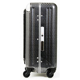 Enkloze X1 Carbon Black Carry-On 21" Spinner 100% Poly Tsa Approved Zipperless