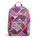 Vera Bradley Women's Iconic Deluxe Campus Backpack, modern medley