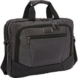 Kenneth Cole Reaction Top Zip 15.6" Laptop Case Briefcase, Charcoal Computer