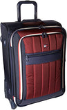 Tommy Hilfiger Classic Sport 25 Inch Expandable Luggage, Navy/Burgundy, One Size