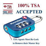 Newtion Tsa Lock 4 Pack,Tsa Approved Luggage Lock,Travel Lock With Double Color Alloy