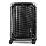 Enkloze X1 Carbon Black Carry-On 21" Spinner 100% Poly Tsa Approved Zipperless