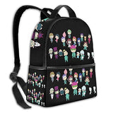 Anime & Saiki K Team Classic Student School Bag School Cycling Leisure Travel Camping Outdoor Backpack