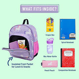 Wildkin 12 Inches Backpack for Toddlers, Boys and Girls, Ideal for Daycare, Preschool and Kindergarten, Perfect Size for School and Travel, Mom's Choice Award Winner, Olive Kids (Unicorn)