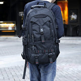 Kaka Water Resistant Laptop Backpack For 17-Inch Laptop Travel Work School College Bag Black