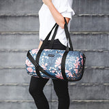 Jadyn B 19" Barrel Women'S Duffel Bag, Navy Floral