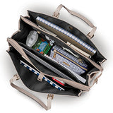 Samsonite Ladies Leather N/S Tote Light Grey