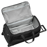 Briggs & Riley Baseline-Softside Large Upright Rolling Duffle Bag, Black, 29-Inch