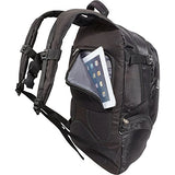 Eastsport Deluxe Mutli-Zip Backpack, Black
