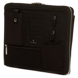 Hook And Albert Waxed Canvas Reversible Portfolio, Black (Black)