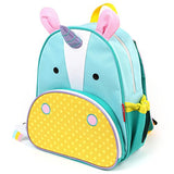 Zoo Toddler Backpack Eureka Unicorn, 12" School Bag,