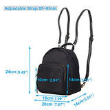 Jumeng Fashion Oxford Mini Backpacks For Women Girls Small Shoulder Bag Waterproof