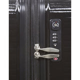 Dejuno Ashford 3-Pc Hardside Spinner Tsa Combination Lock Luggage Set, Black