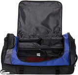 Amazonbasics Ripstop Wheeled Duffel, Blue