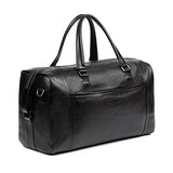 BOSTANTEN Genuine Leather Duffel Travel Weekender Overnight Bag Gym Sports Tote Duffle Bags for Men