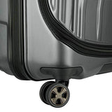 DELSEY Paris Luggage Cruise Lite Hardside 2.0 25" Checked Lightweight Suitcase, Platinum