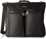 Everest Deluxe Garment Bag, Black, One Size