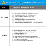 MOSISO Laptop Shoulder Messenger Bag Compatible with MacBook Pro/Air 13 inch, 13-13.3 inch Notebook Computer, Polyester Briefcase Sleeve with Back Zipper Pocket&Trolley Belt, Gray