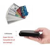 Defway Travel Wallet RFID Blocking Hidden Money Pouch & Neck Passport Holder