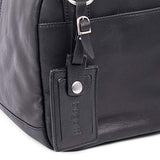 Bugatti Sartoria Top Grain Leather Sport Bag, Top Grain Leather, Black