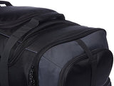 Amazonbasics Ripstop Wheeled Duffel - 30-Inch, Black