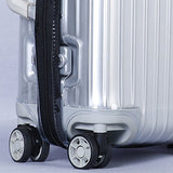 Luggage Cover Protector Clear Pvc Suitcase Protective Case With Black Zipper For Rimowa Topas…
