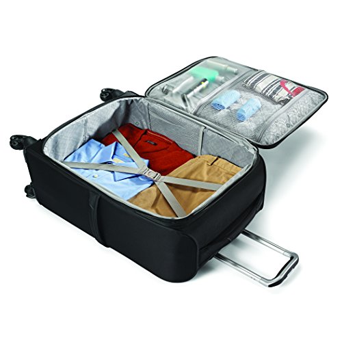 Samsonite Mightlight 2 Softside Spinner 25, Black